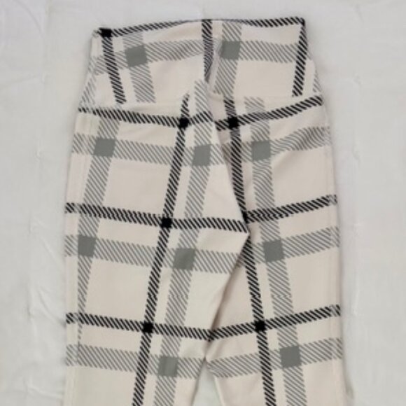 Alo 7/8 Legging - Ivory Plaid - Picture 5 of 7
